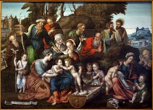 The Holy Parent (detail)