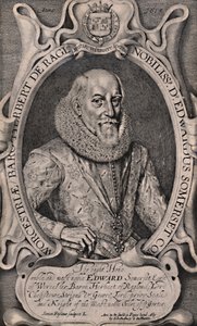 Edward Somerset, 4th Earl of Worcester, English courtier by Simon de Passe