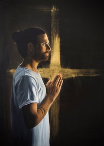 Golden Cross by Simone Amon