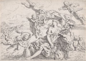 The Rape of Europa, after Reni, ca. 1636 by Simone Cantarini