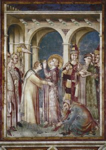 Fresco of the Life of Saint Martin (Detail)