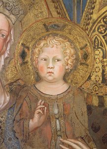 Maesta: Christ Child (detail)