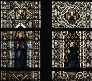 Saint Anthony of Padua and Cardinal Gentile of Montefiore Kneeling