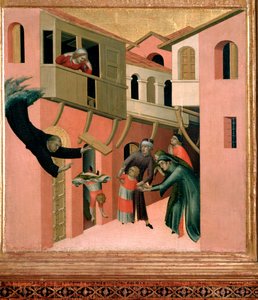 The Italian Monk Agostino Novello and the Representation of Four of His Miracles