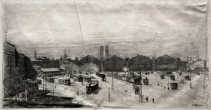 Railroad Station by Sion Longley Wenban
