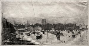 Railroad Station by Sion Longley Wenban