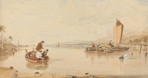 Dead Calm: Boats off Cowes Castle
