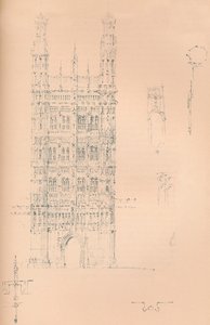 Victoria Tower, Westminster by Sir Charles Barry