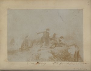 Deer Stalking, from an Engraving