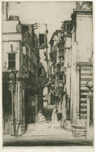 Street in Cairo by Sir David Young Cameron