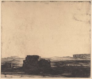 The Desert by Sir David Young Cameron