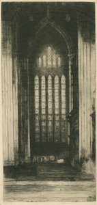 The Five Sisters, York Minster by Sir David Young Cameron