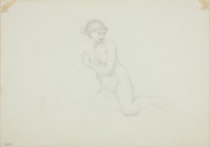 Seated Female Nude