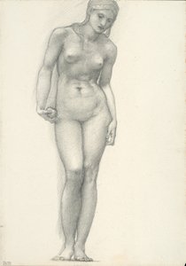 Venus with Golden Apple in Right Hand, for the Troy Triptych