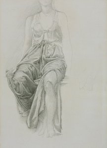 Drapery study for 
