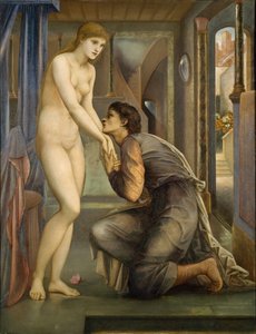Pygmalion and the Image - The Soul Attains, 1878 by Sir Edward Coley Burne Jones