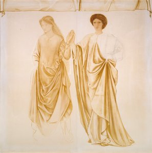 The Two Wives of Jason by Sir Edward Coley Burne Jones