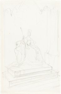 Study for "Queen Victoria"