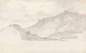Hill Sketch by Sir George Howland Beaumont seventh Baronet