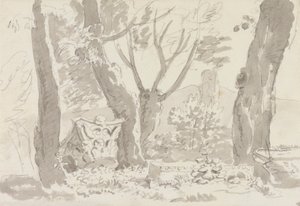 Mount Palatine by Sir George Howland Beaumont seventh Baronet