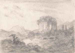 Temple of Venus, Bay of Baie by Sir George Howland Beaumont seventh Baronet