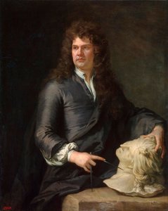 Portrait of the Wood Carver Grinling Gibbons, Before 1690