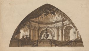 Design for a Lunette by Sir James Thornhill