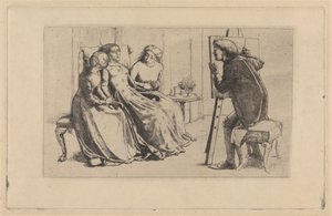 St. Agnes of Intercession by Sir John Everett Millais