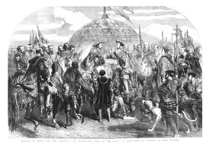 Meeting of Henry VIII and Francis I. at Ardres - The Field of the Cloth of Gold