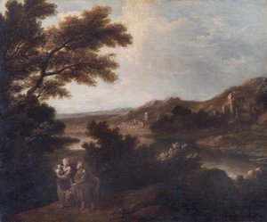 Landscape with Flight into Egypt