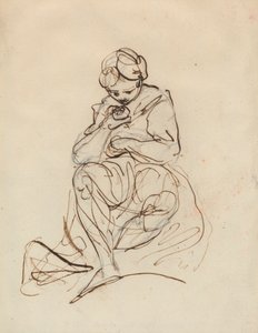 Study of a Seated Woman