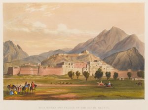 Bala Hissar and Palace of the Shah, Kabul