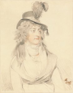 Portrait of Miss Lysons by Sir Thomas Lawrence