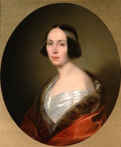 Portrait of Countess Luise Trofimovna Golitsyna 1810-1887, née Baranova, Early 1840s