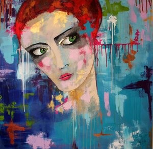Expressive Red Hair Portrait