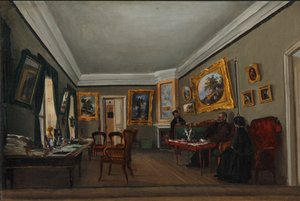 The Study of the Author Alexander Sukhovo-Kobylin in Moscow