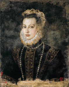 Elisabeth of Valois, Queen of Spain by Sofonisba Anguissola