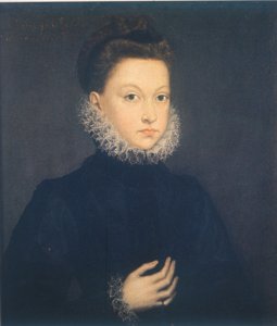Infanta Isabella Clara Eugenia by Sofonisba Anguissola