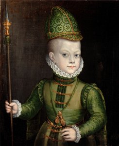 Portrait of a Boy at the Spanish Court by Sofonisba Anguissola