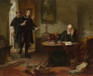 John Milton Visiting Galileo Galilei
