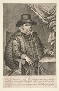 Portrait of John Speed by Solomon Savery