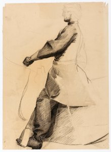 Study for an Equestrian Monument by Solon H. Borglum