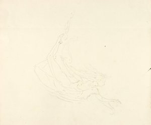 Swimming Nude by Solon H. Borglum