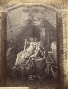 Mars and Venus. Fresco from Pompeii