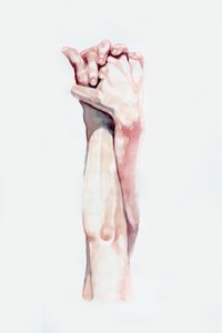Tender Hand Embrace by Sophia Novosel