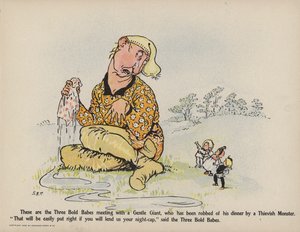 Illustration for Further Doings of the Three Bold Babes by Sophia Rosamond Praeger