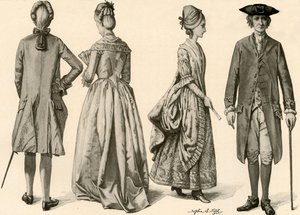 Clothing during the Reign of George III, 1760-1776 by Sophie B. Steel