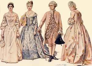 Clothing during the Reign of George II 1750-1760 by Sophie B. Steel