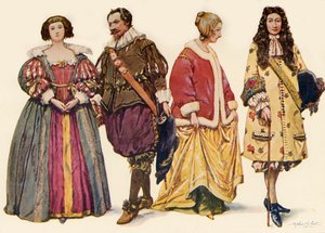 Clothing during the Reigns of Charles I and II, and James II, 1640-1686, 1903, 1937