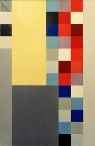 Vertical-Horizontal Composition by Sophie Taeuber Arp